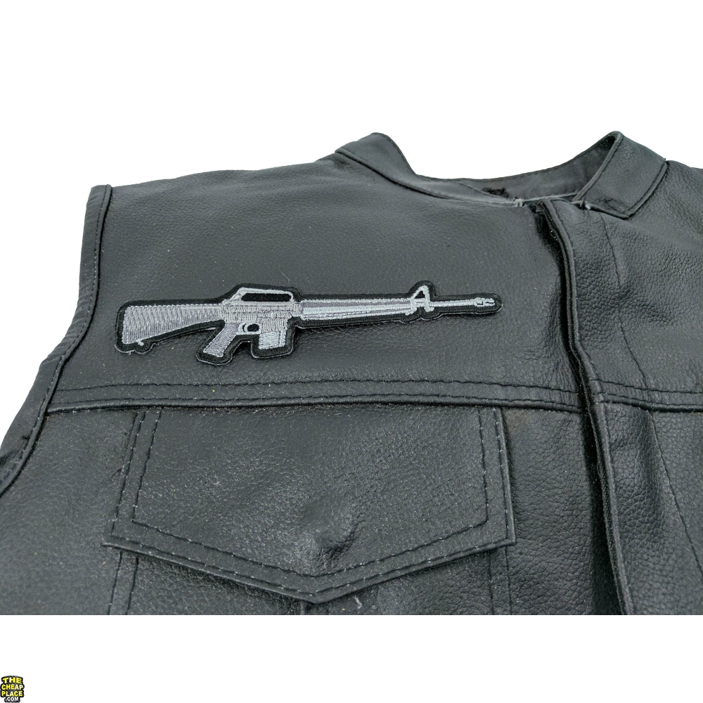 M16 Rifle Patch 2nd Amendment Patches TheCheapPlace