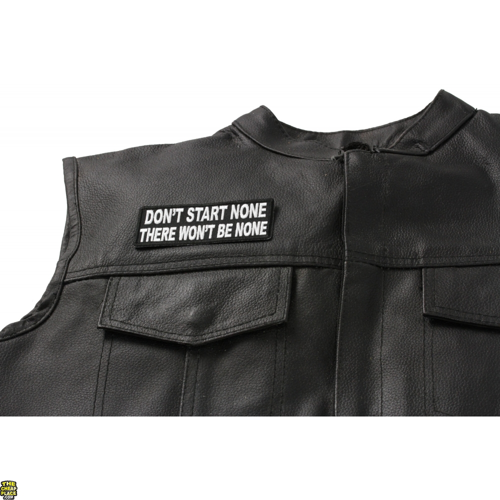 Start None There Won't Be None Patch | Inspirational Patches -TheCheapPlace