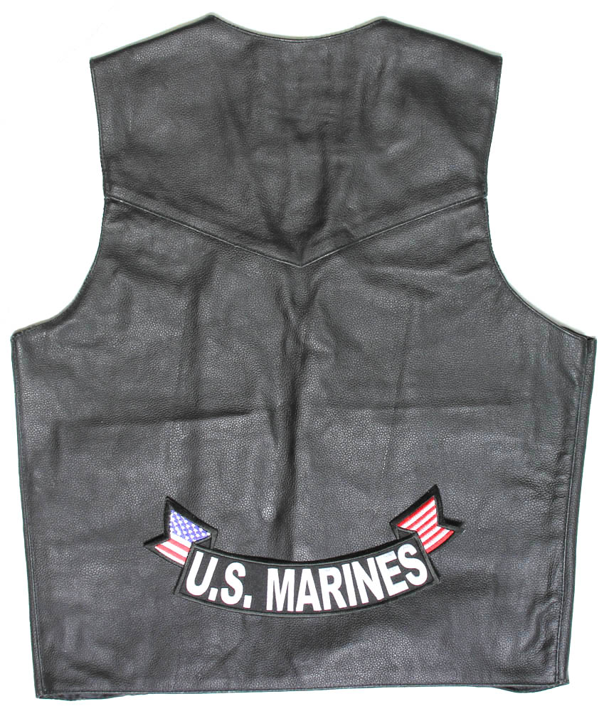 US Marine Corps PATCH Large Bottom Flag Rocker Marine Corps Patches