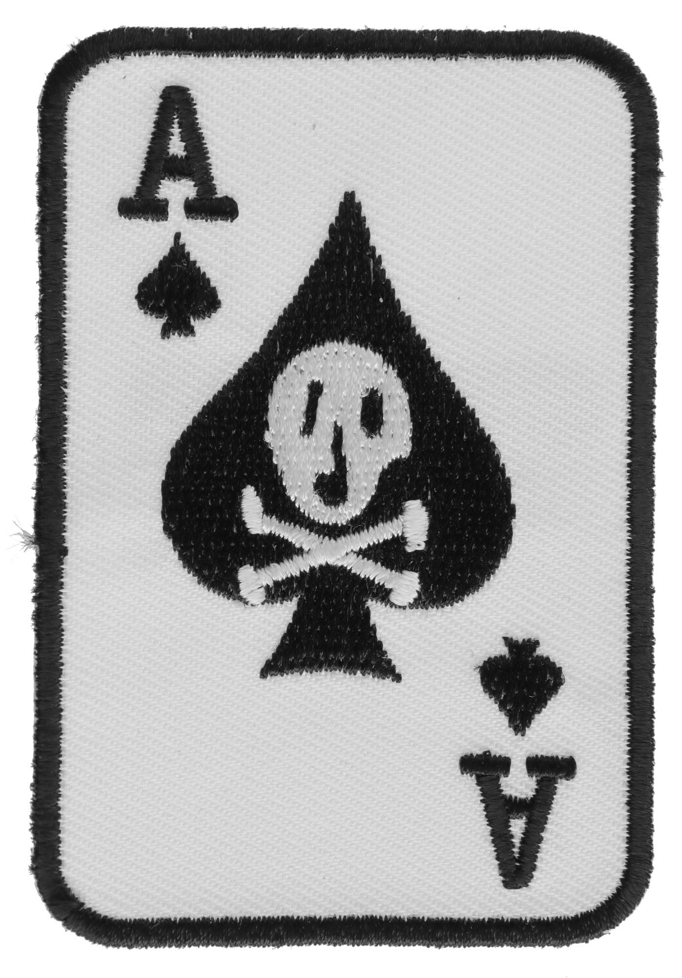 Skull Ace Of Spades Patch, Skull Patches by Ivamis Patches