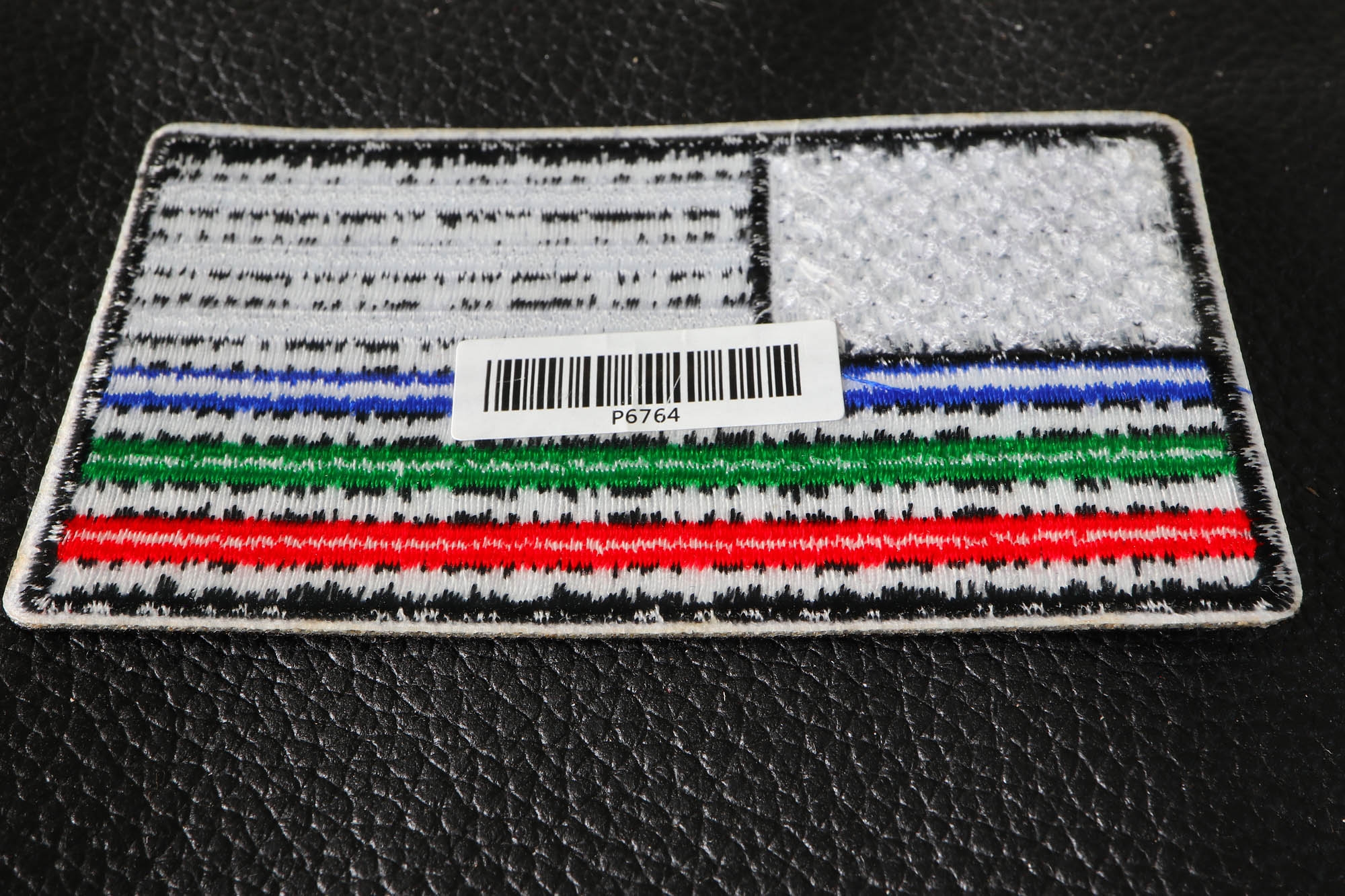 Blue Green and Red Striped American Flag Patch TheCheapPlace