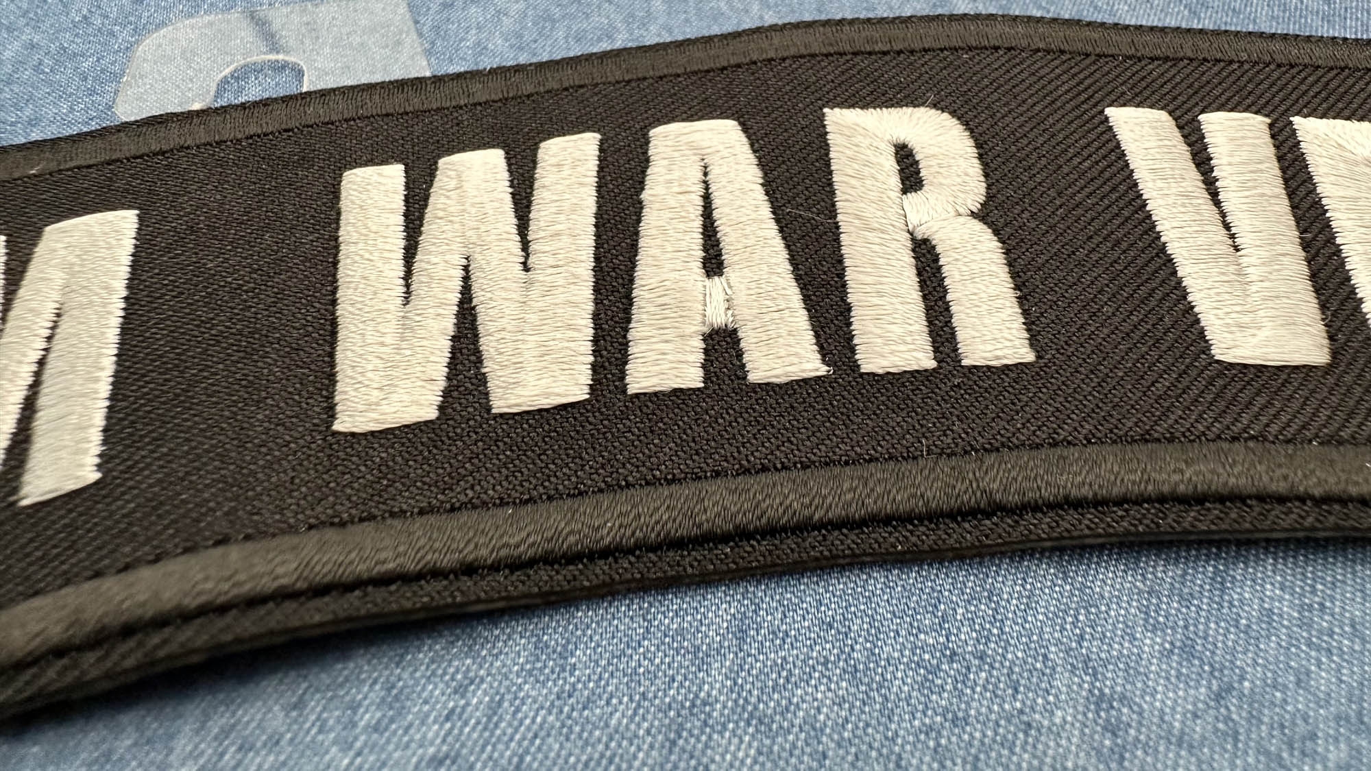 Vietnam War Vet Patch, Large Rocker Patches by Ivamis Patches