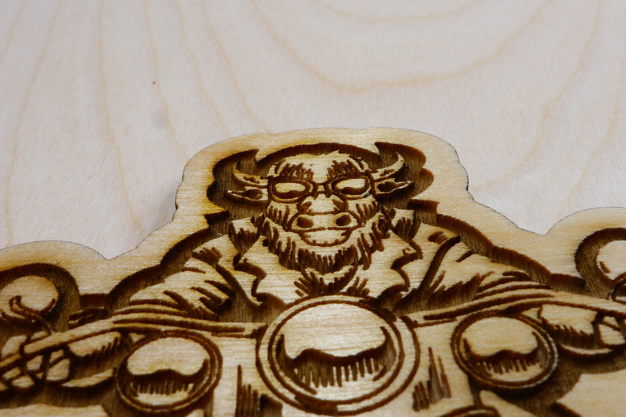 Sturgis 2024 Small Wood Decor by Ivamis Patches