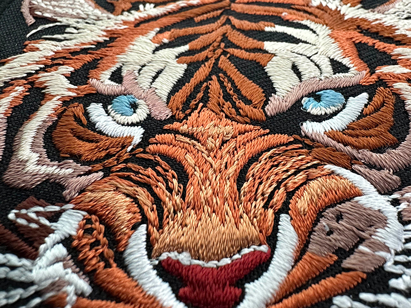 Custom Patch Quality Close Up