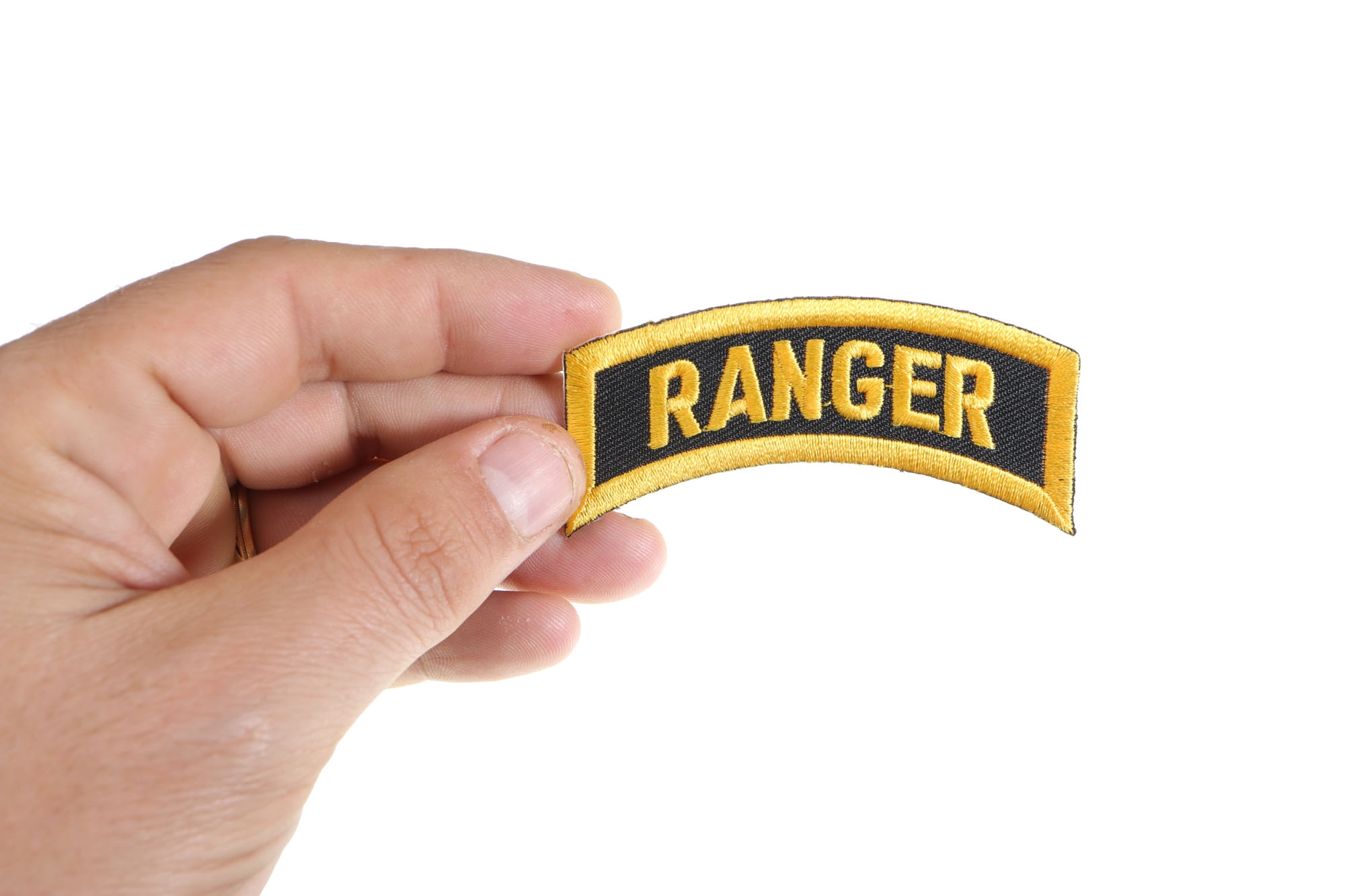 thumbnail image 2 of Army Ranger Tab Rocker Hook Patch – Tactical Military Morale Embroidered Badge 2 of 6