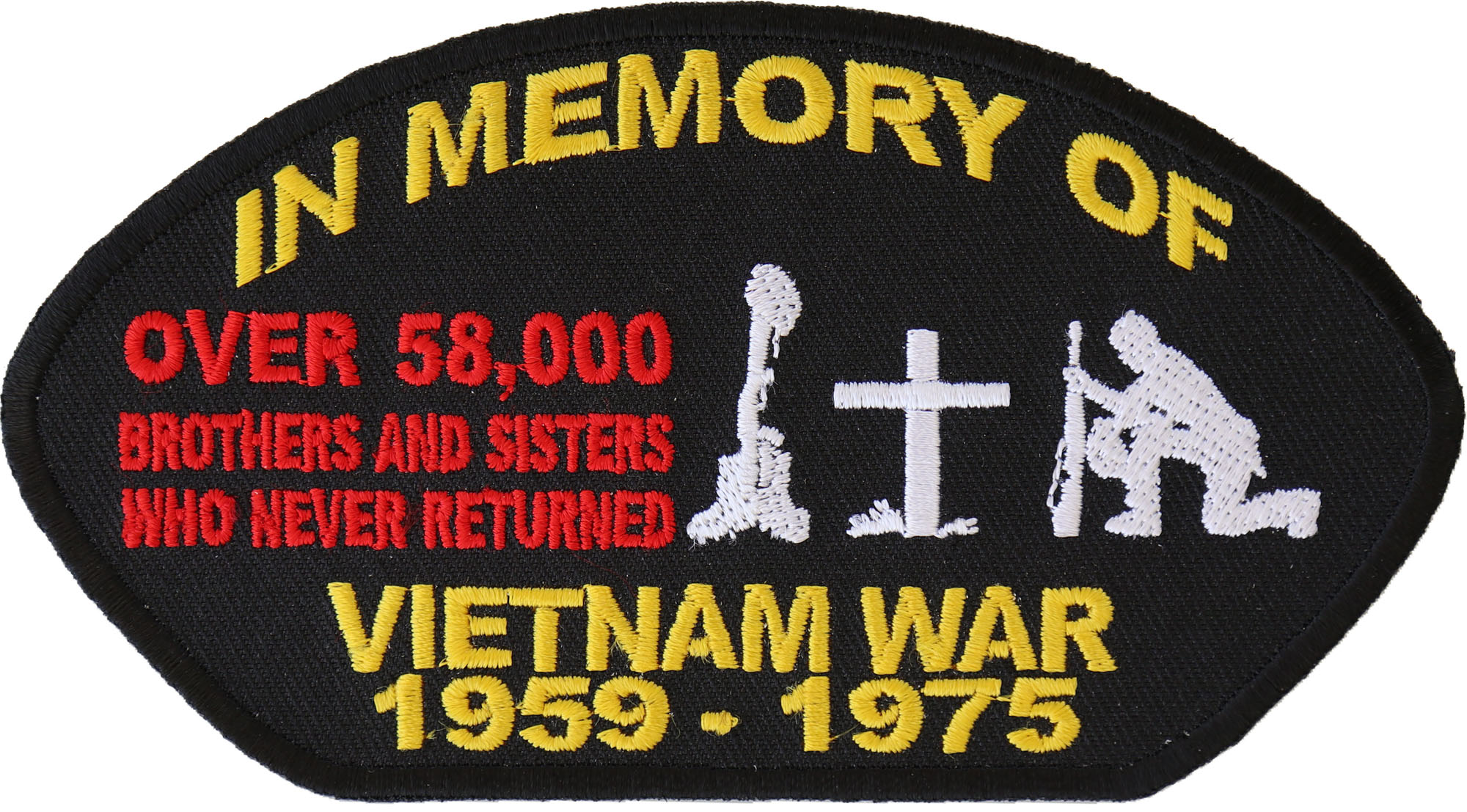 In Memory Of Vietnam Cap Patch | Vietnam War Patches -TheCheapPlace