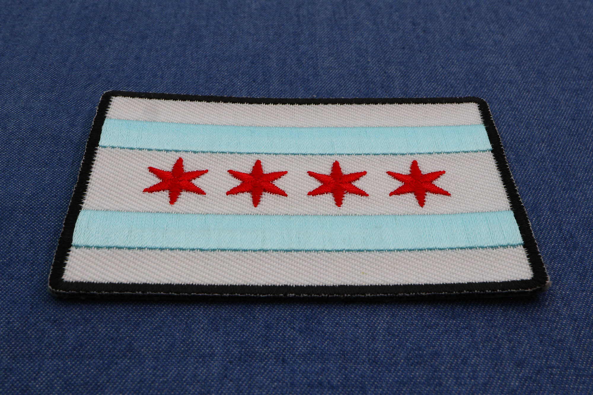 Chicago City Flag Patch by Ivamis Patches