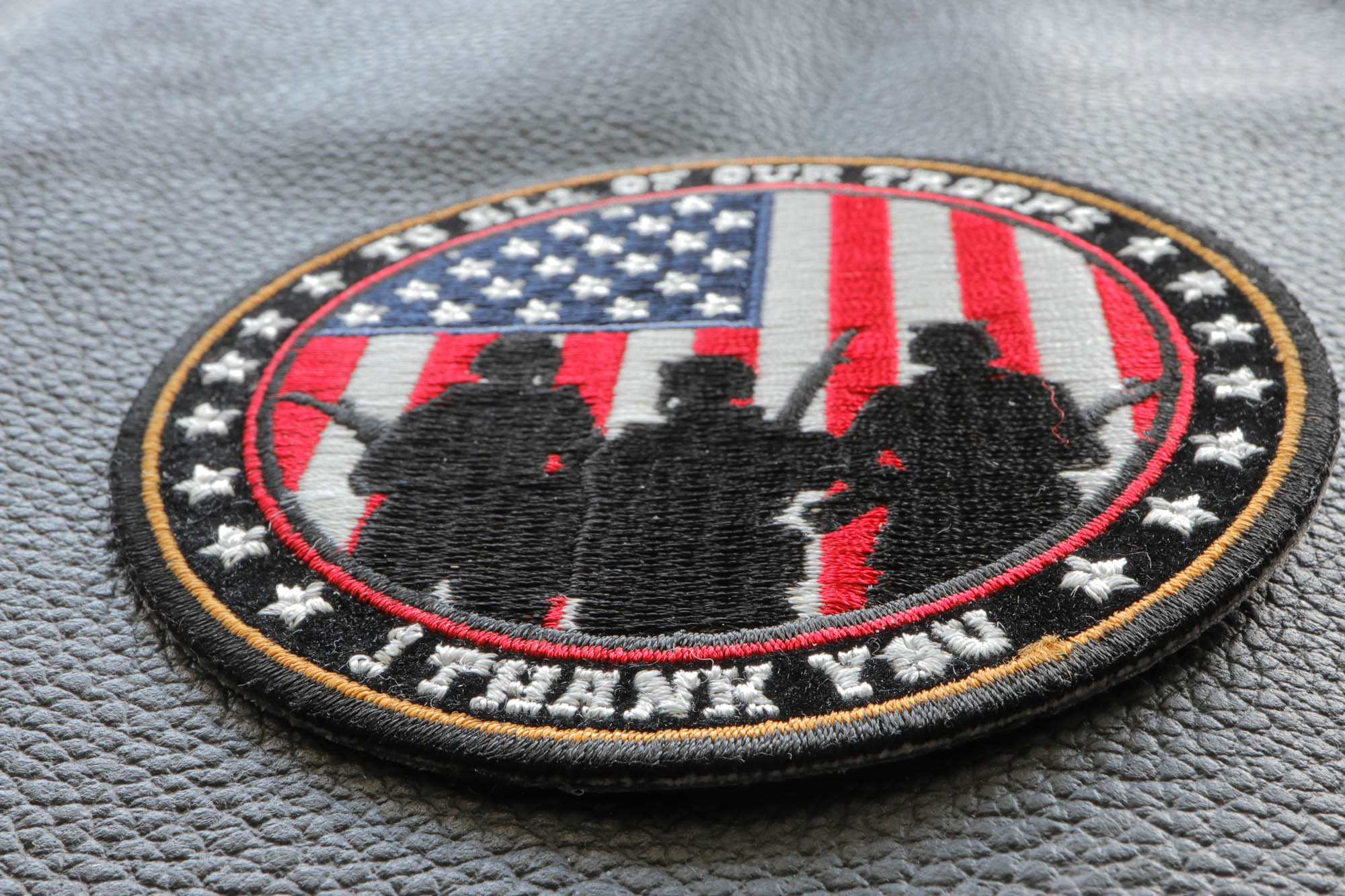To All Our Troops I Thank You Patch by Ivamis Patches