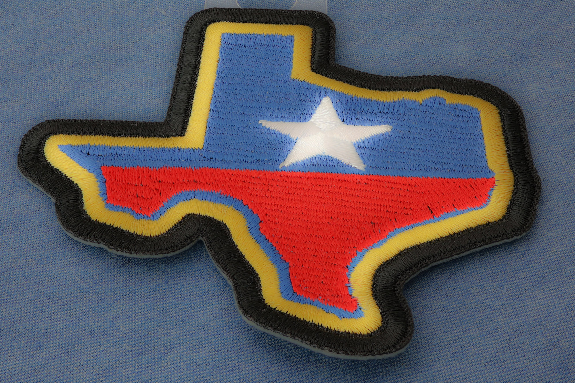 Ivamis Trading Texas Embroidered Patch - Iron On Or Sew On 4x1.75 Inch