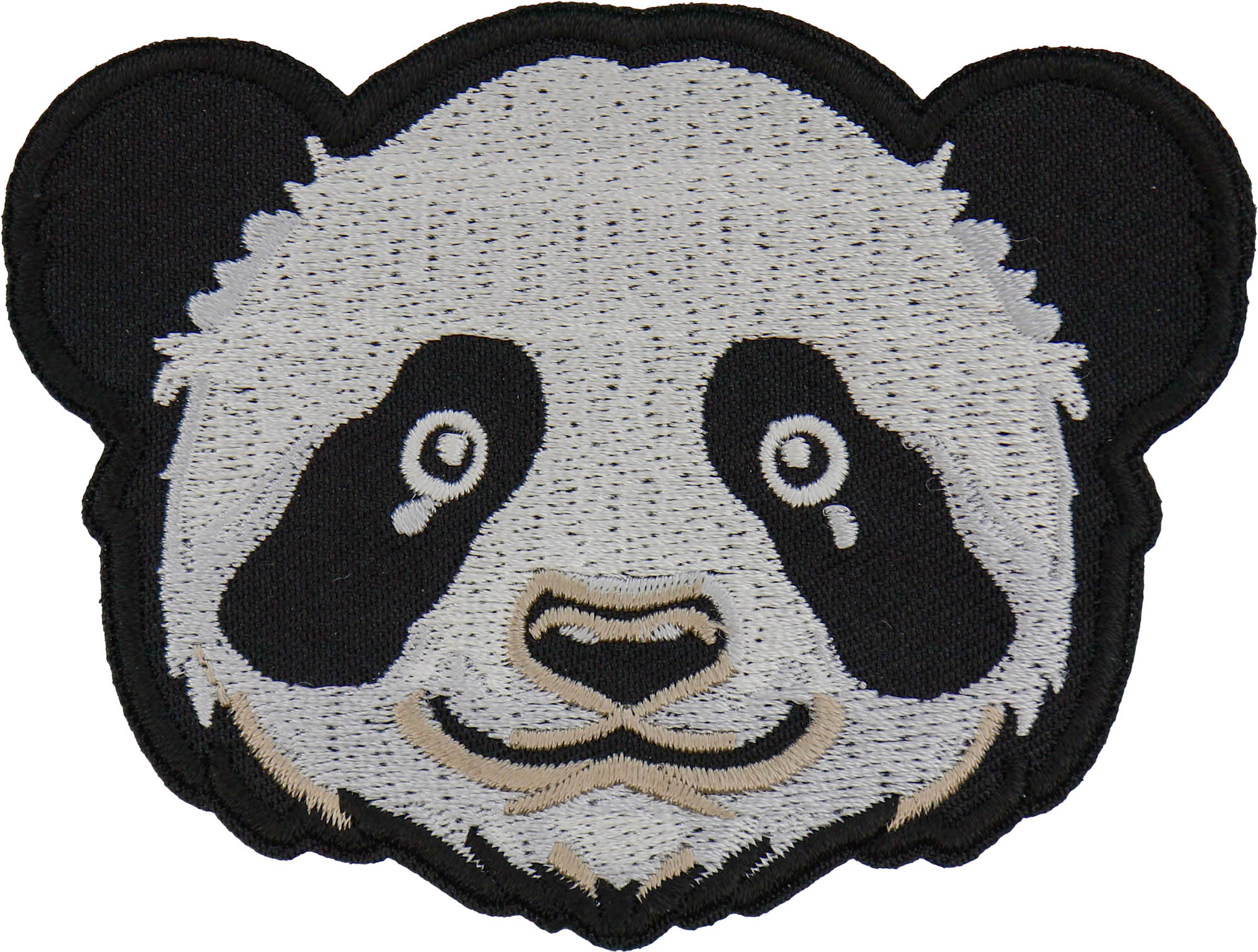 Panda Bear Patch - Iron on Bear Patches by Ivamis Patches