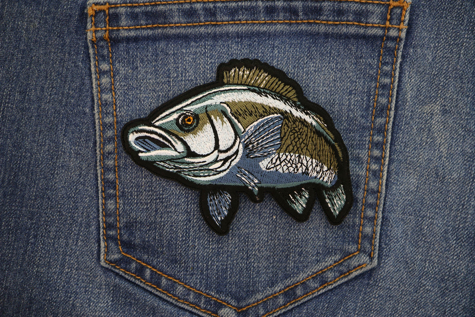 Sea Bass Fish Patch