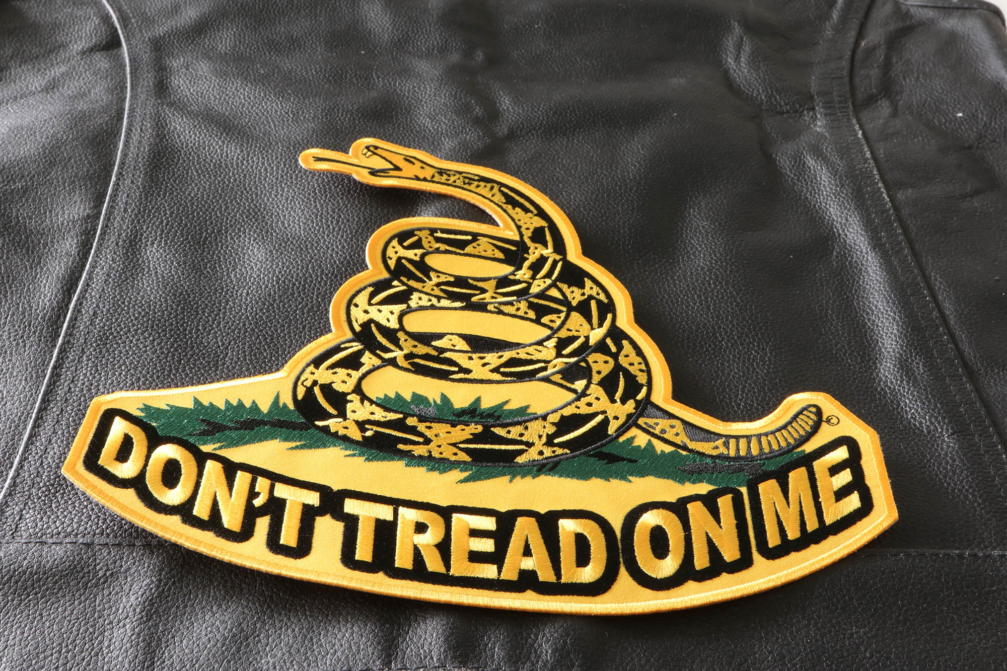 Don't Tread On Me Patch, Large Patriotic Patches by Ivamis Patches