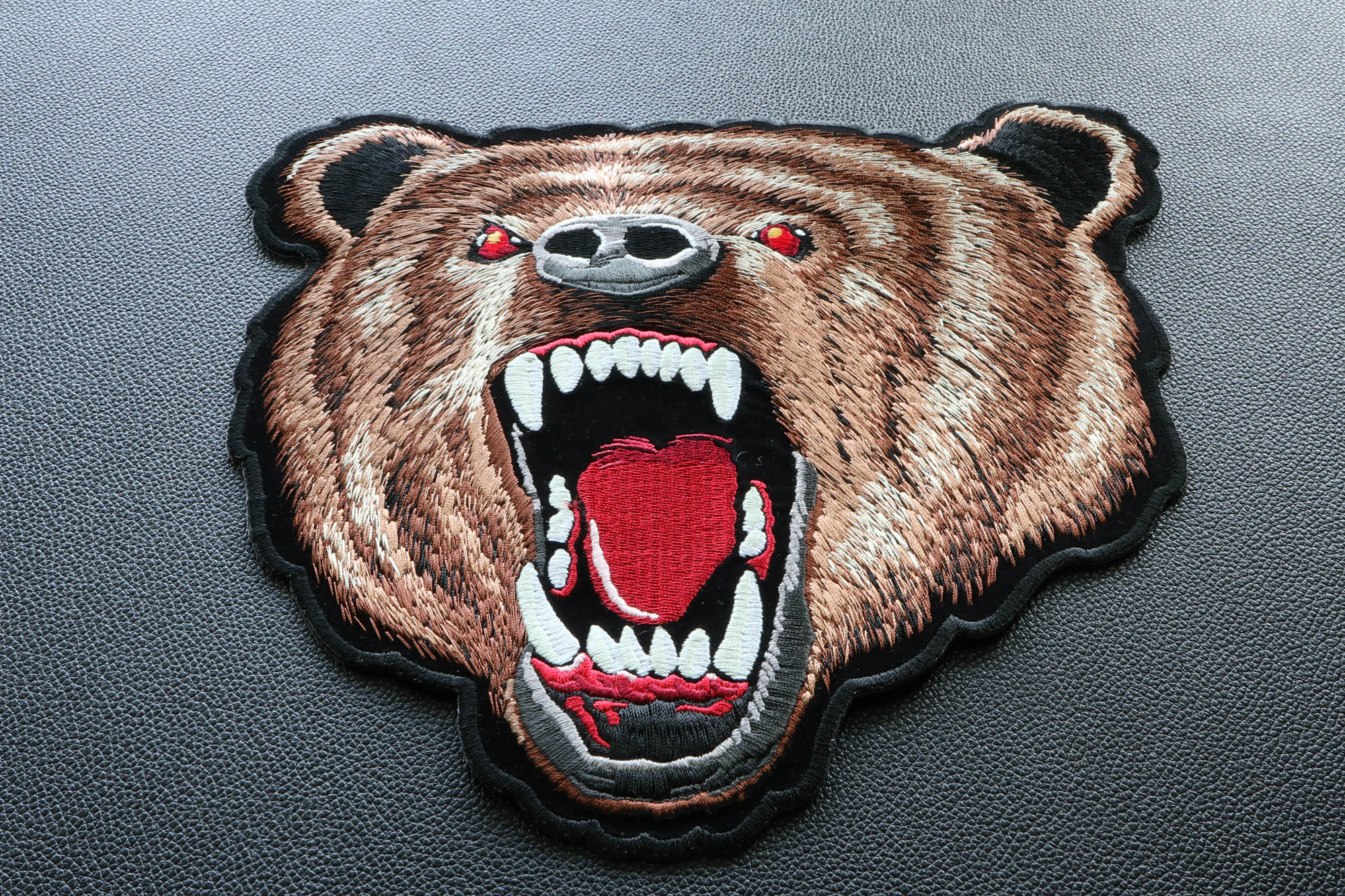 Bear Patch, Large Animal Patches for Jackets by Ivamis Patches