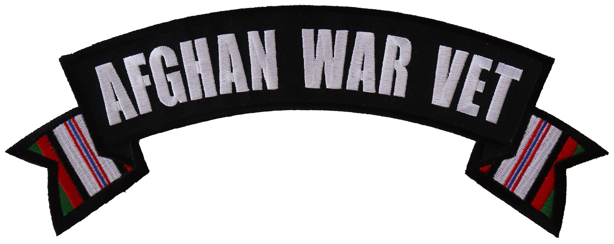 Afghan War Vet Rocker Patch With Flags | US Military Veteran Patches by ...