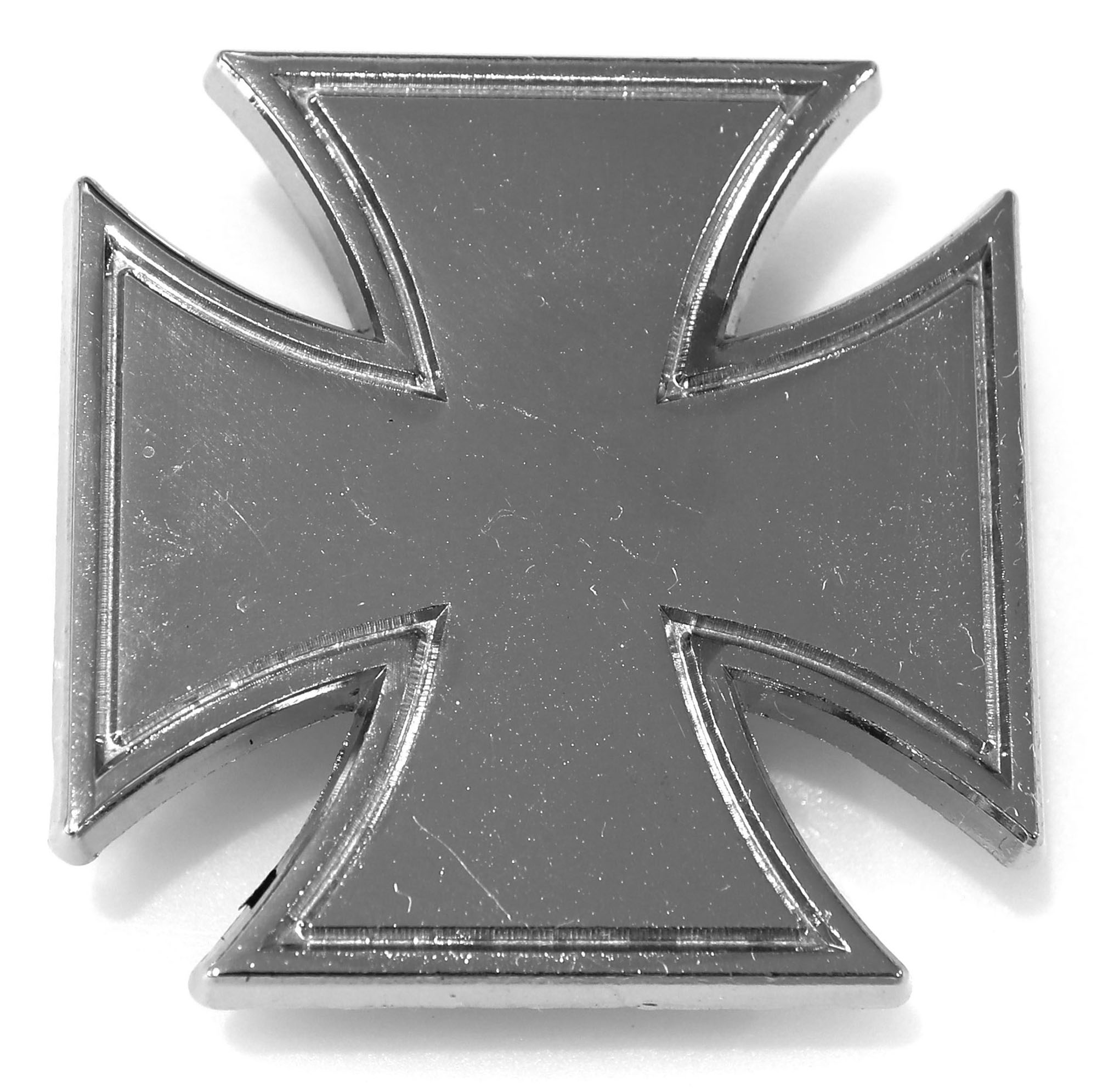 Maltese Cross Biker Pin by Ivamis Patches