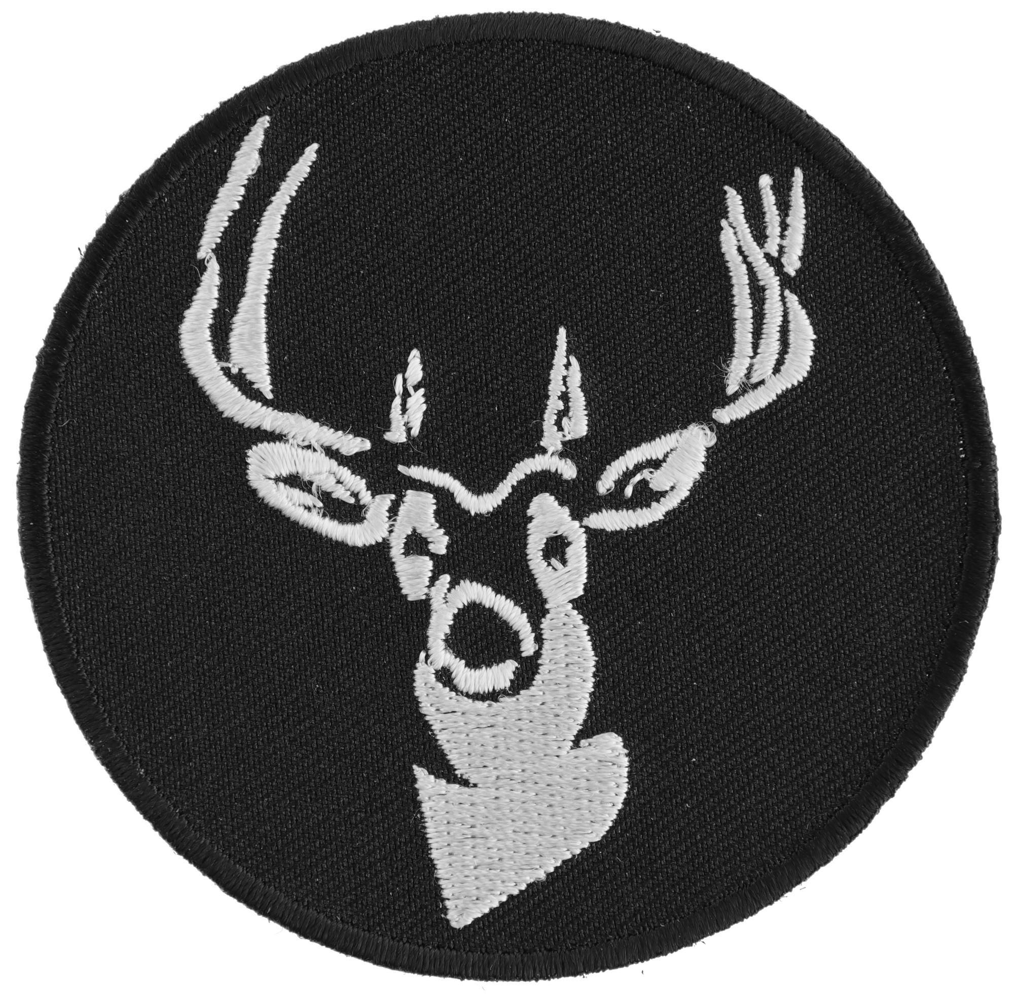 Round Deer Patch Wild Animal Patches TheCheapPlace