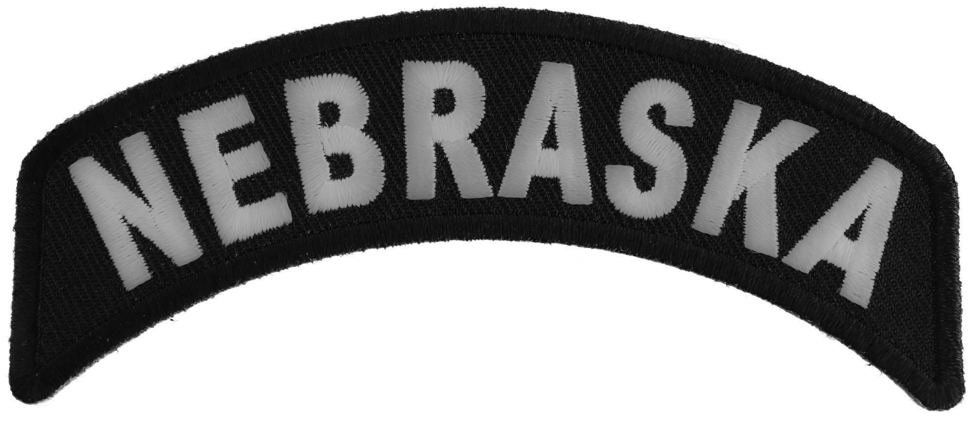 Nebraska State Flag Patch - Embroidered Iron-On Emblem For Clothing, Hats & More