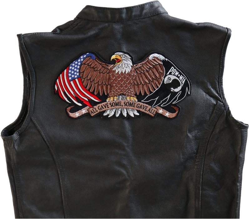 All Gave Some and Some Gave All – POW MIA Patriotic Eagle Patch All Gave Some and Some Gave All – POW MIA Patriotic Eagle Patch