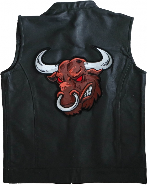 Angry Bull Large Back Patch Angry Bull Large Back Patch