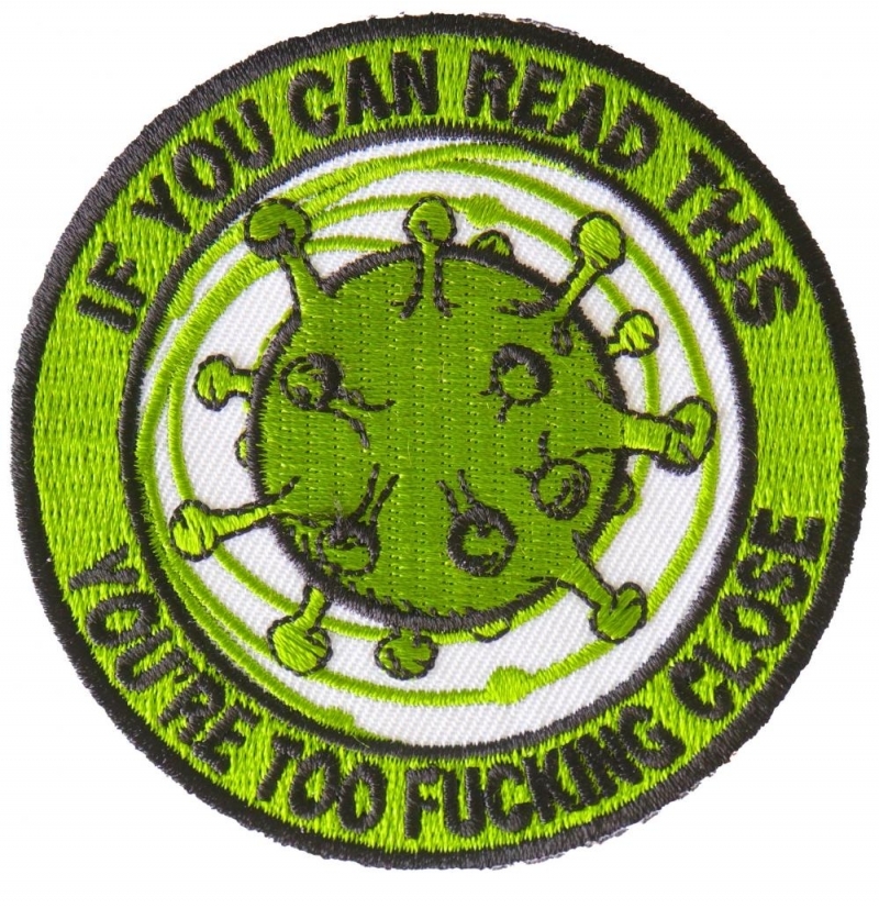 Corona Virus Iron On Patches Corona Virus Iron On Patches