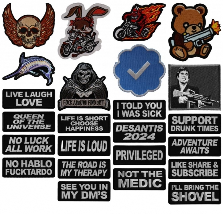 New Patches are coming in every week New Patches are coming in every week