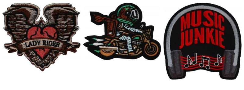 These Patches Just came in on Monday