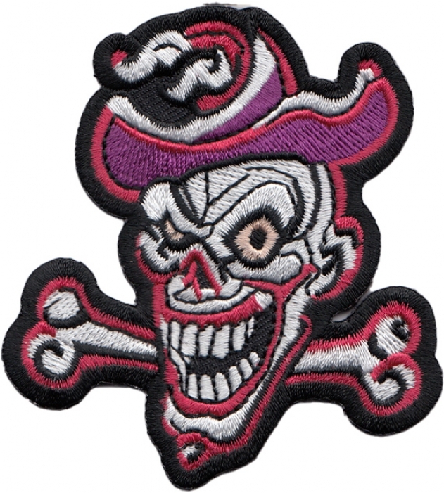 Crazy Skull and Bone Patch