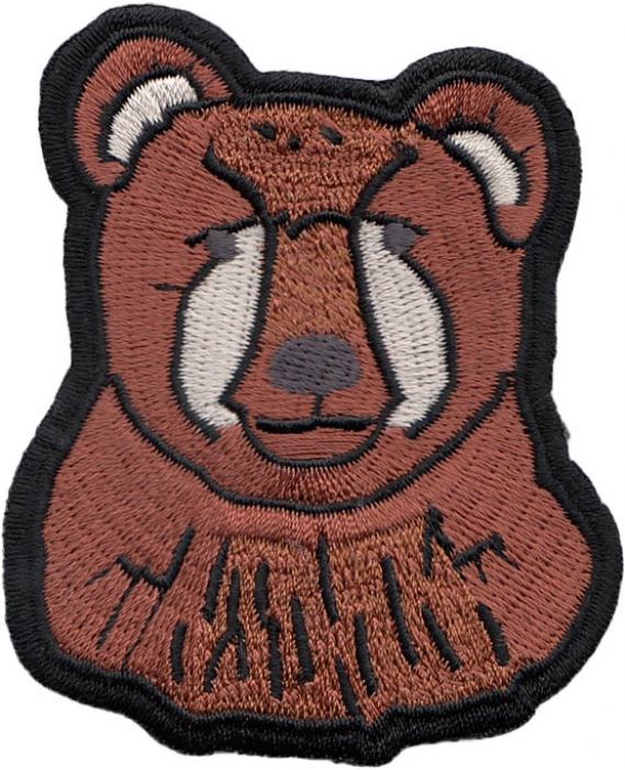 Cute Bear Iron-On Patch