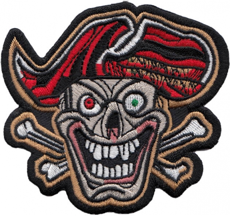 Deranged Jolly Roger Patch