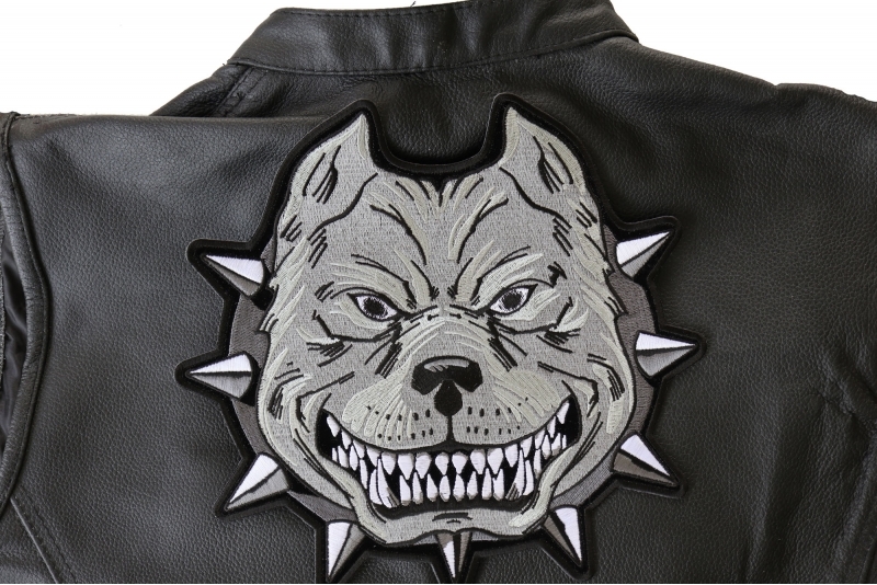 Gray Pitbull Patch Gray Pitbull Patch