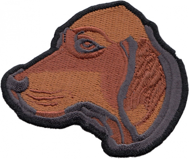 Hound Dog Iron-On Patch
