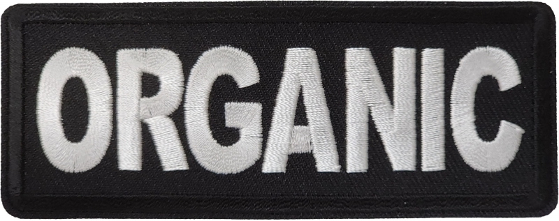 Organic Iron-On Patch