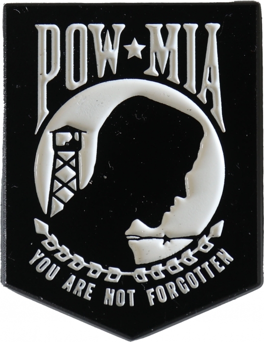 The New POW MIA Pin just turned out top notch