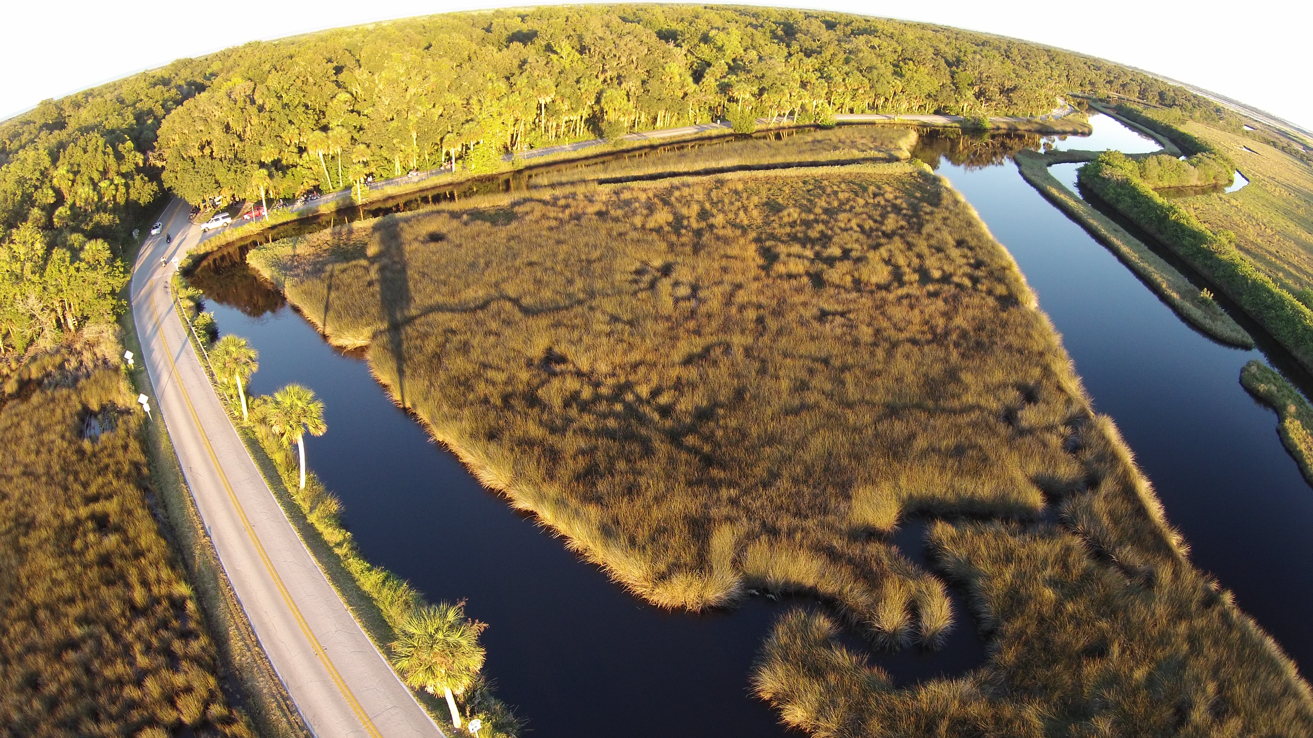 Aerial Photo of the Day - Ormond Beach FL Highbridge Road