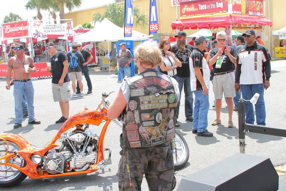 Bikers and their Patches: Photos From Leesburg Bike Fest 2016