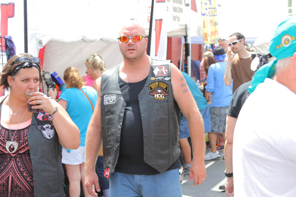 Bikers and their Patches: Photos From Leesburg Bike Fest 2016