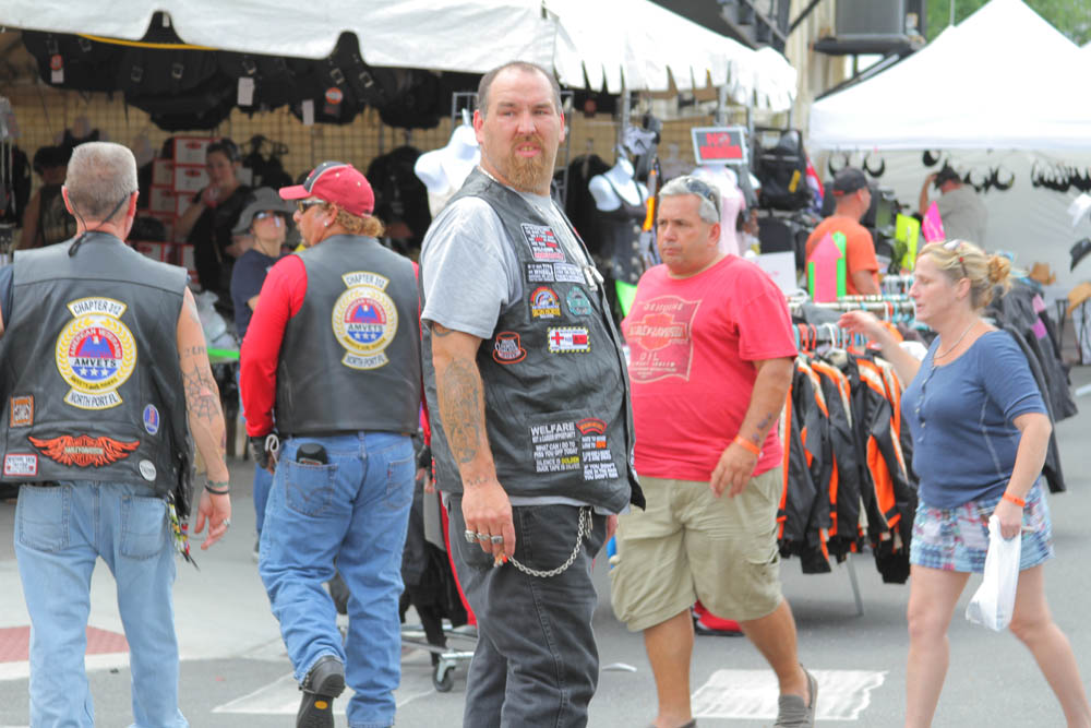 Bikers and their Patches: Photos From Leesburg Bike Fest 2016