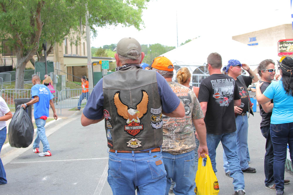 Bikers and their Patches: Photos From Leesburg Bike Fest 2016