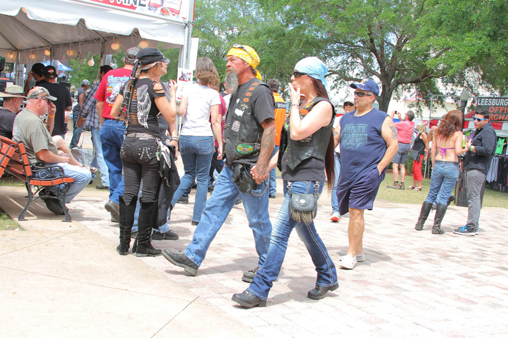 Bikers and their Patches: Photos From Leesburg Bike Fest 2016