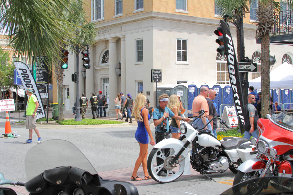 Leesburg Bike Fest 2016 has started