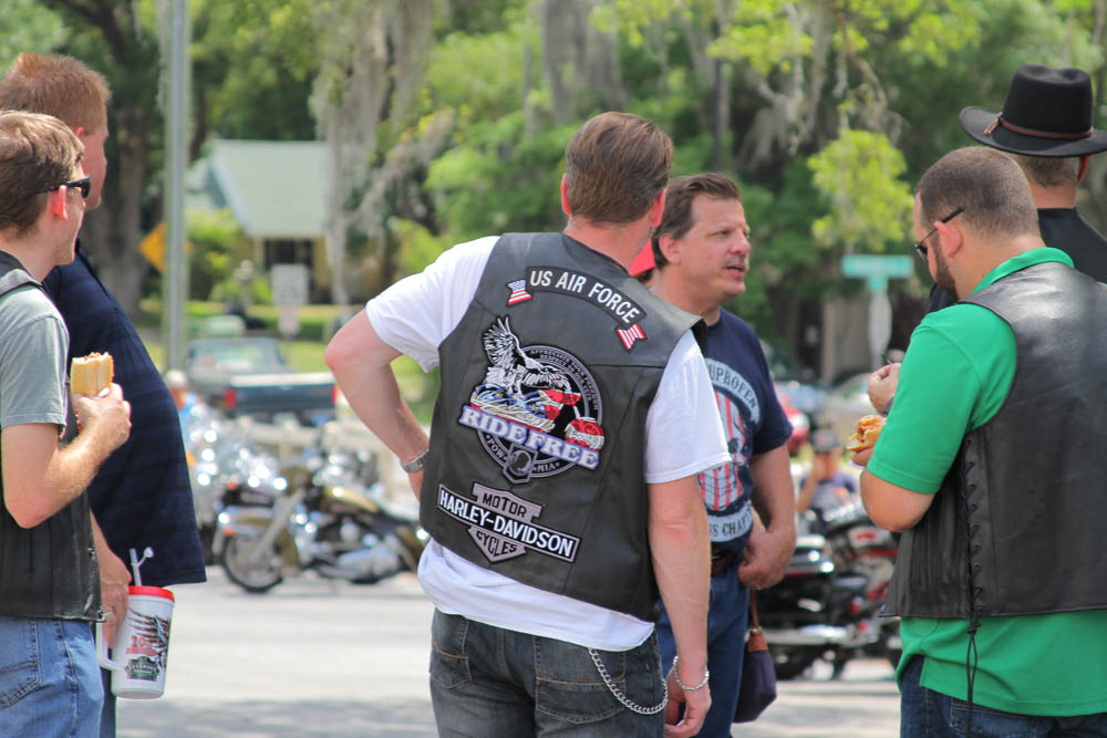 Bikers and their Patches: Photos From Leesburg Bike Fest 2016