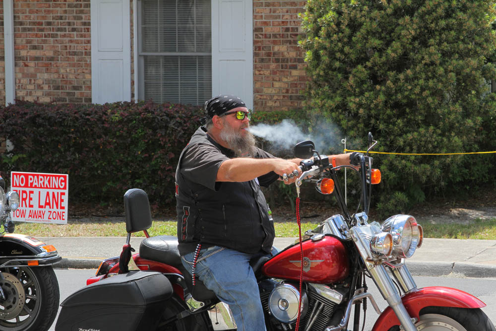 Bikers and their Patches: Photos From Leesburg Bike Fest 2016