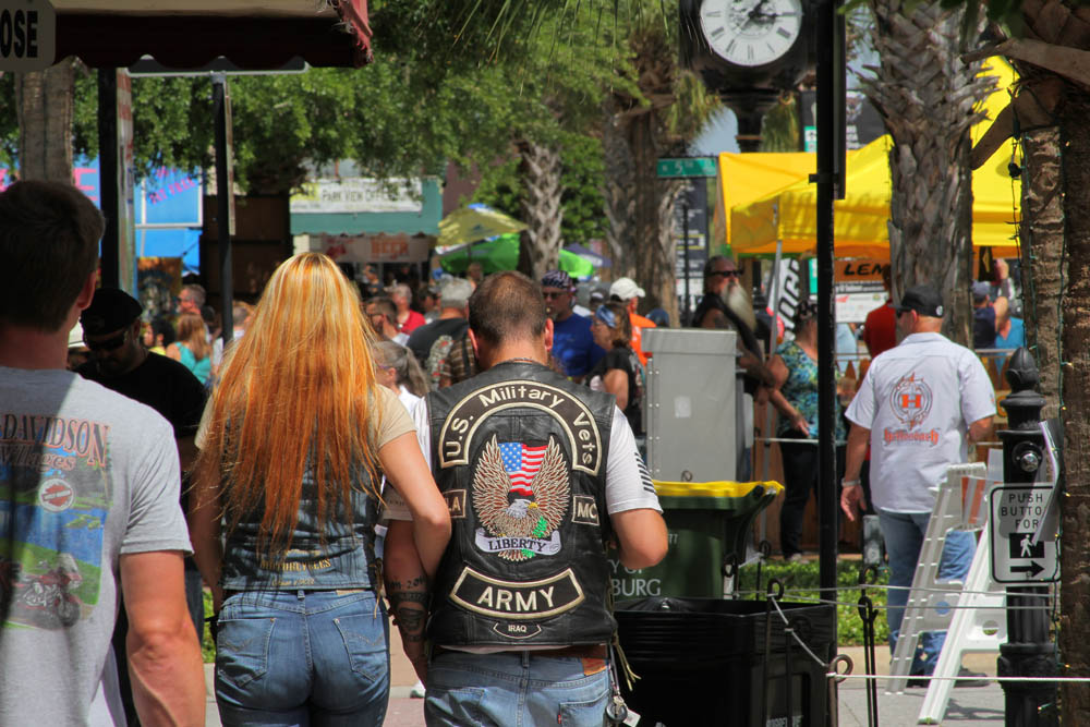 Bikers and their Patches: Photos From Leesburg Bike Fest 2016