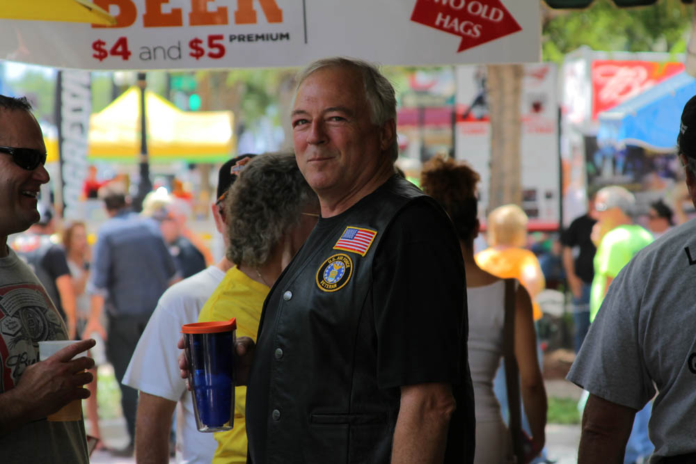 Bikers and their Patches: Photos From Leesburg Bike Fest 2016