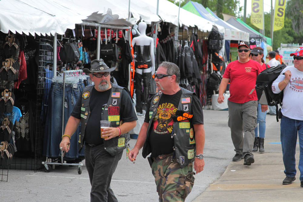 Bikers and their Patches: Photos From Leesburg Bike Fest 2016