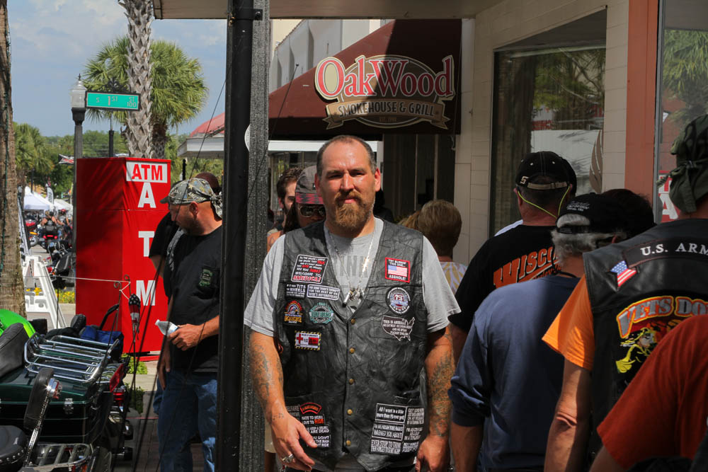 Bikers and their Patches: Photos From Leesburg Bike Fest 2016