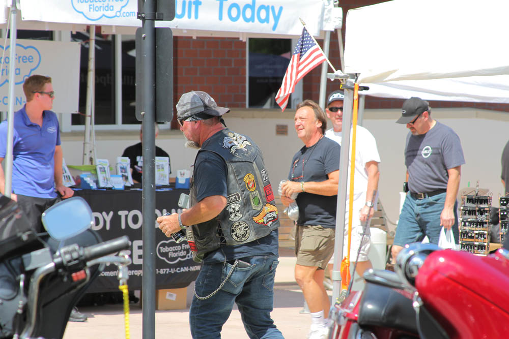 Bikers and their Patches: Photos From Leesburg Bike Fest 2016