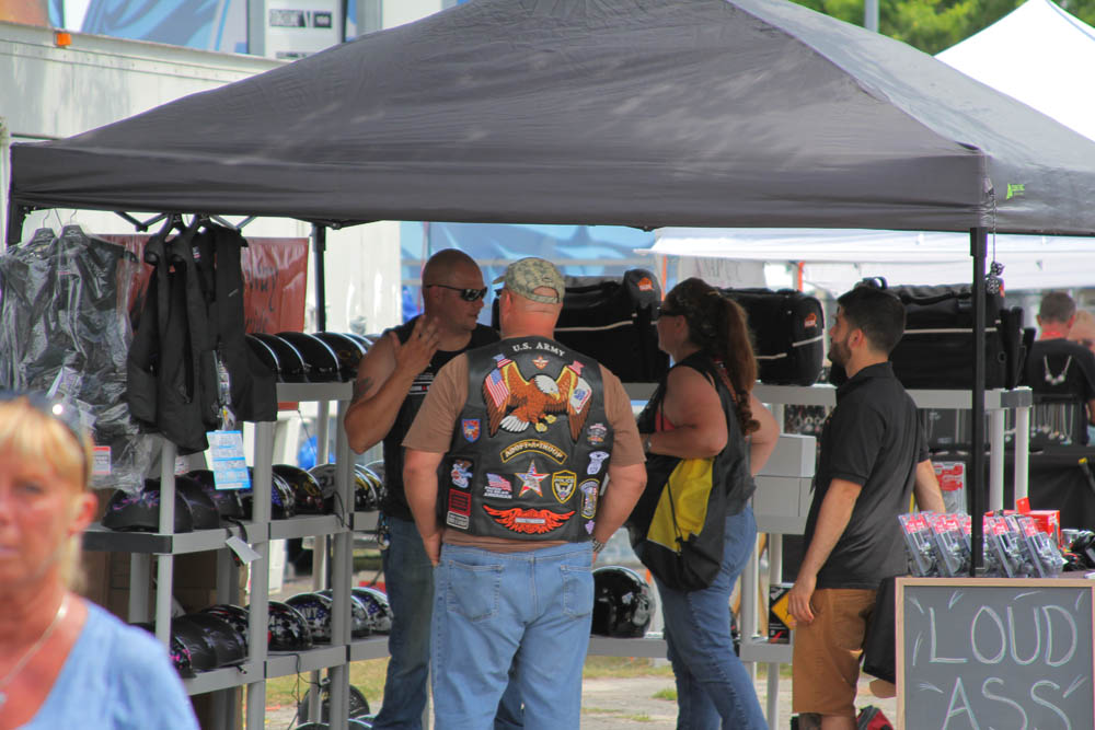 Bikers and their Patches: Photos From Leesburg Bike Fest 2016