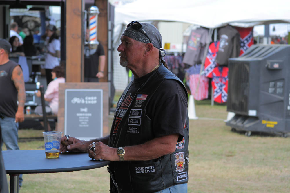 Bikers and their Patches: Photos From Leesburg Bike Fest 2016