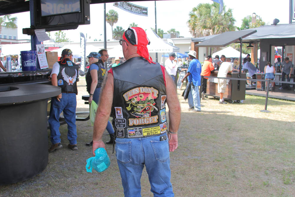 Bikers and their Patches: Photos From Leesburg Bike Fest 2016